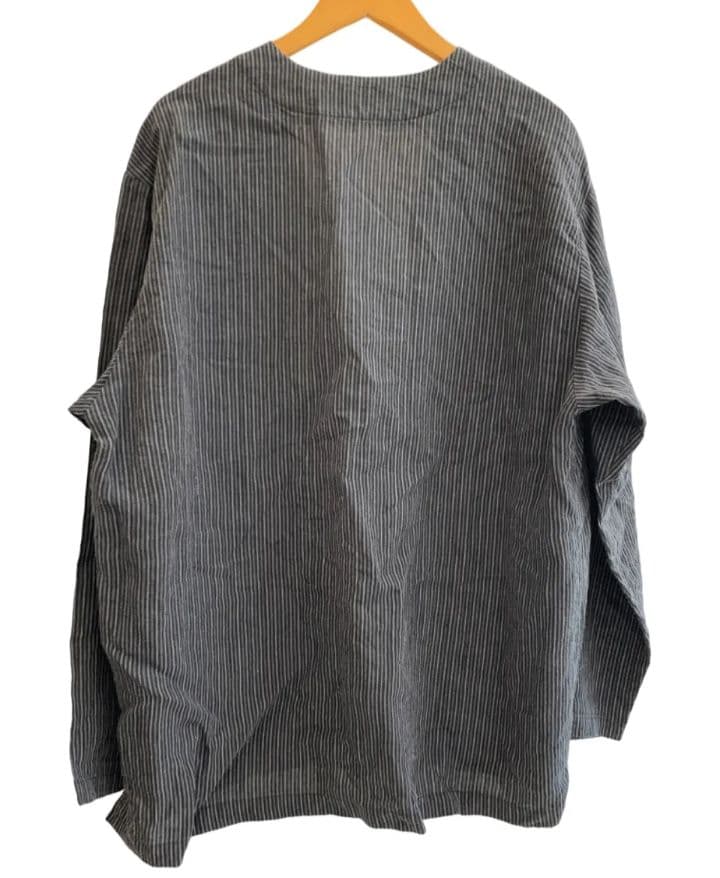 confect リネンペーパーストライプジャケット FREEサイズ