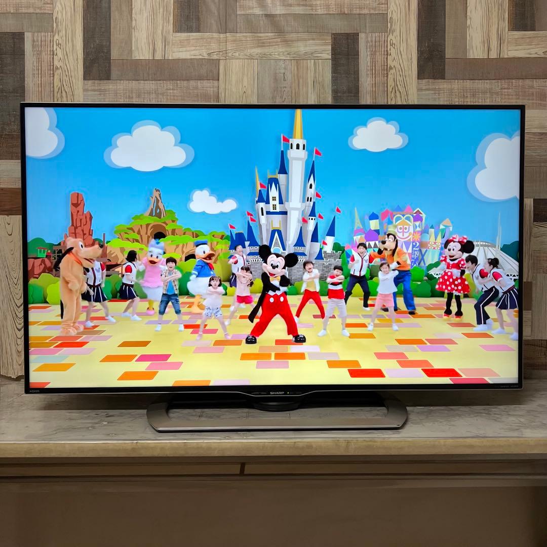 即日受渡❣️全国送料込シャープ50型4K液晶テレビYouTube.Netflix