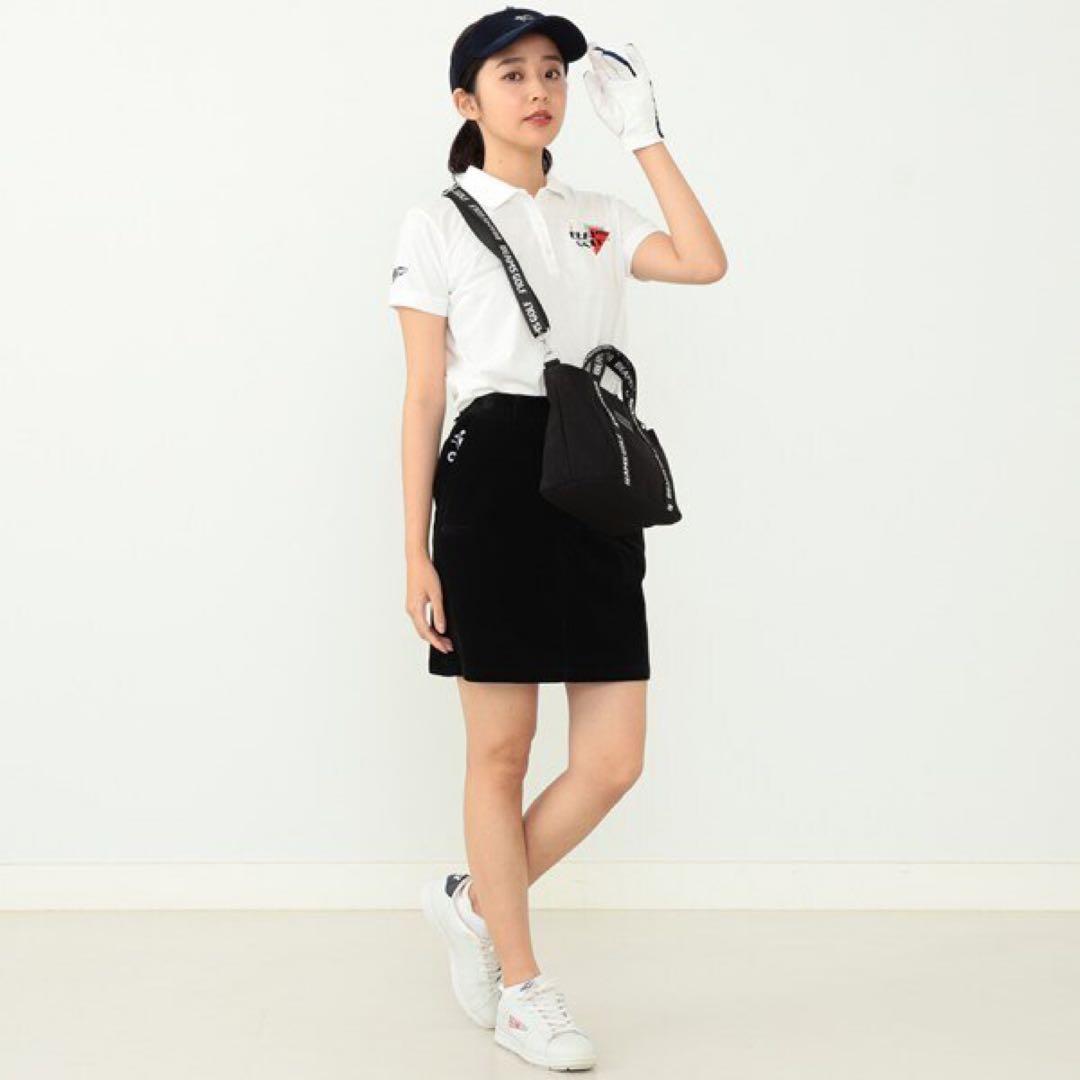 【極美品】BEAMS GOLF ビームスゴルフ ロゴツアースカート コーデュロイ