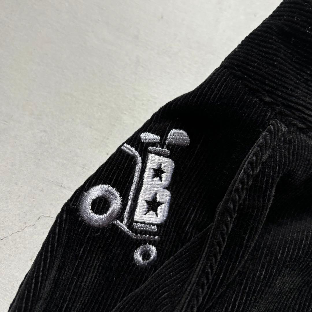 【極美品】BEAMS GOLF ビームスゴルフ ロゴツアースカート コーデュロイ