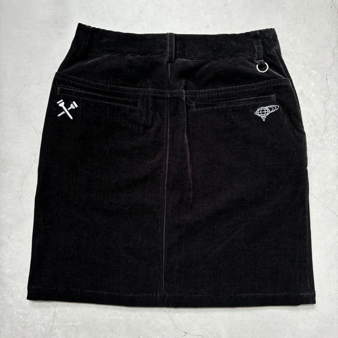 【極美品】BEAMS GOLF ビームスゴルフ ロゴツアースカート コーデュロイ