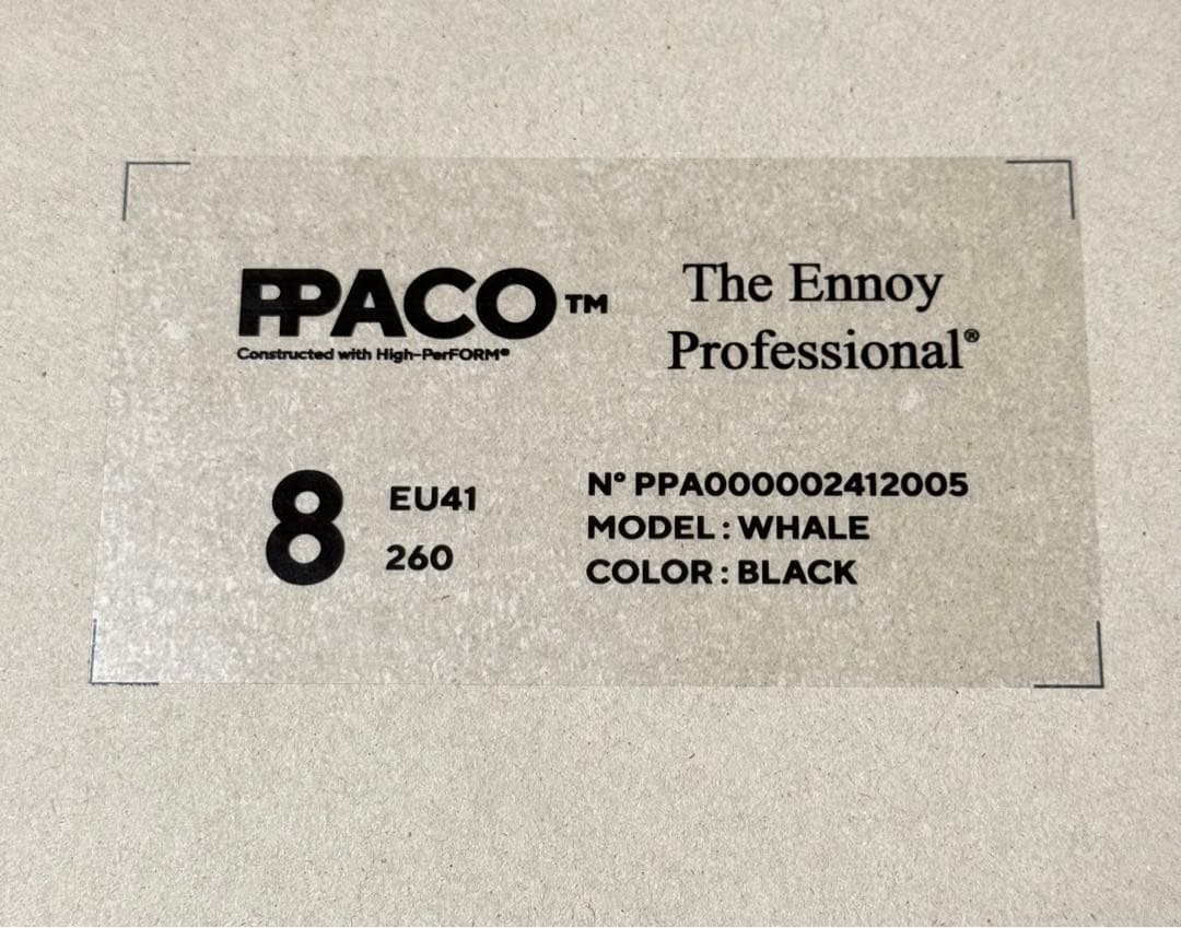 PPACO × ENNOY Whale パコ × エンノイ ホエール 26cm