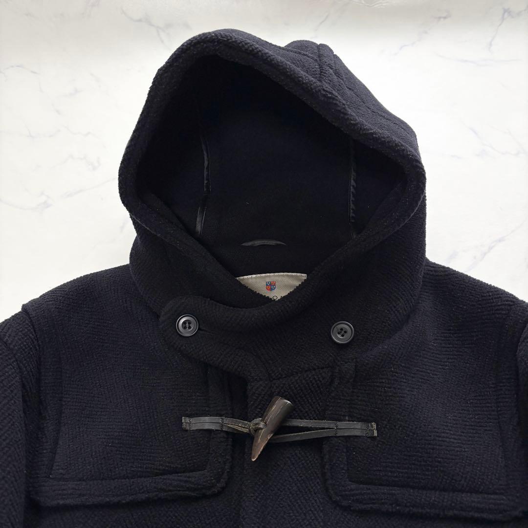 モンゴメリー チベット社 ムーアブルック ダッフルコート 英国製 ネイビー 46