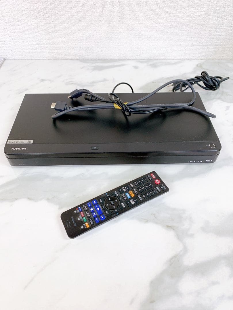 ＋TOSHIBA REGZAブルーレイレコーダー DBR-W507 2017年製