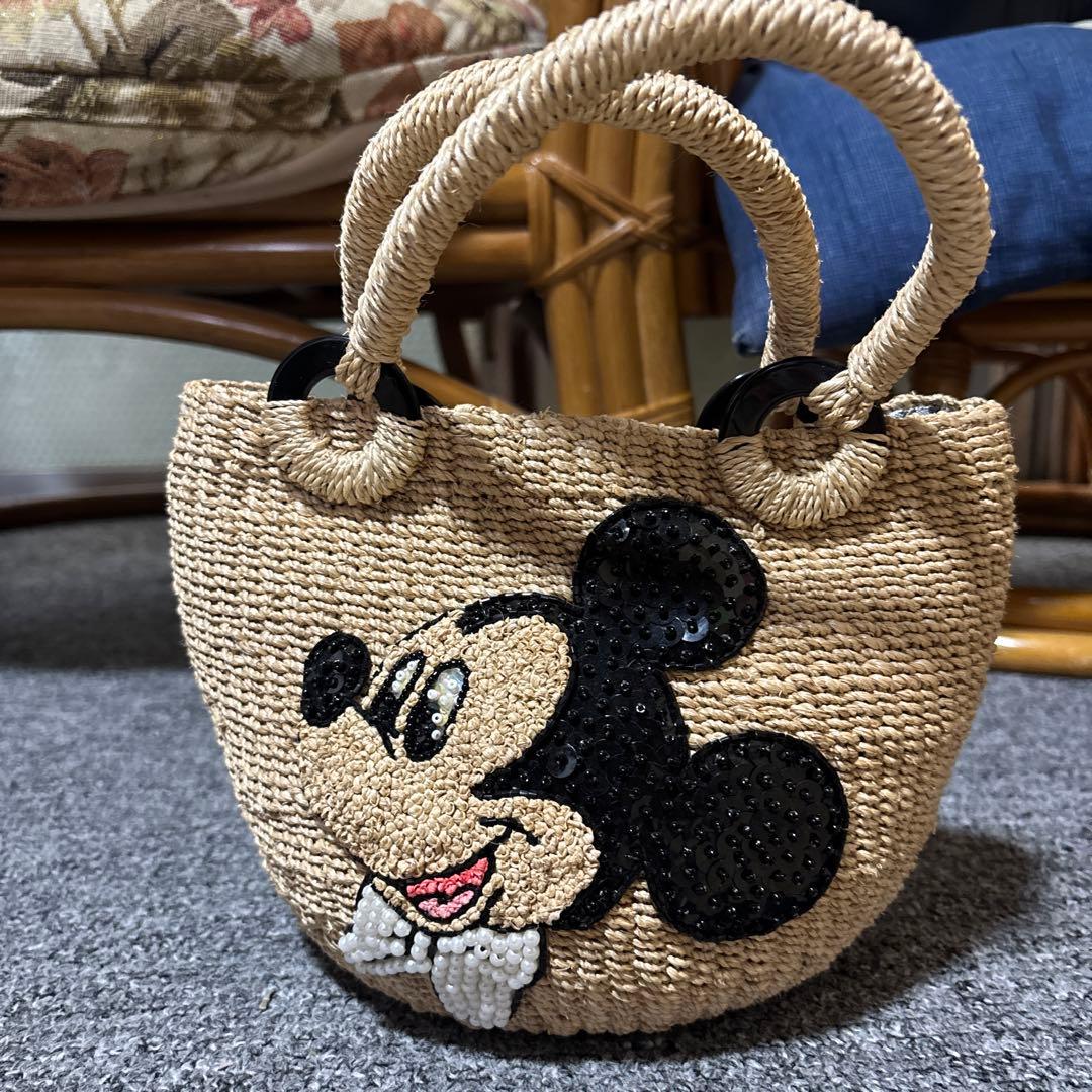 BEAMSBOY ミッキーマウス かごバッグ