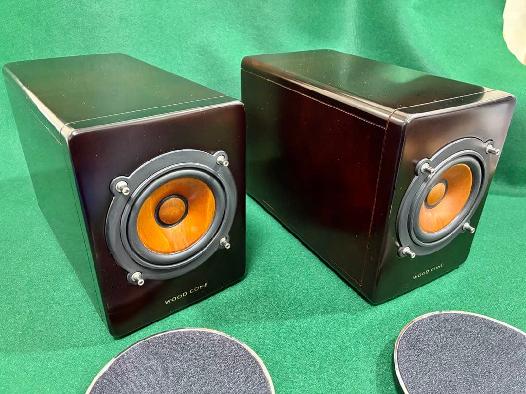 ビクター　VICTOR SP-EXAR3 9cmウッドコーンスピーカー　ペア