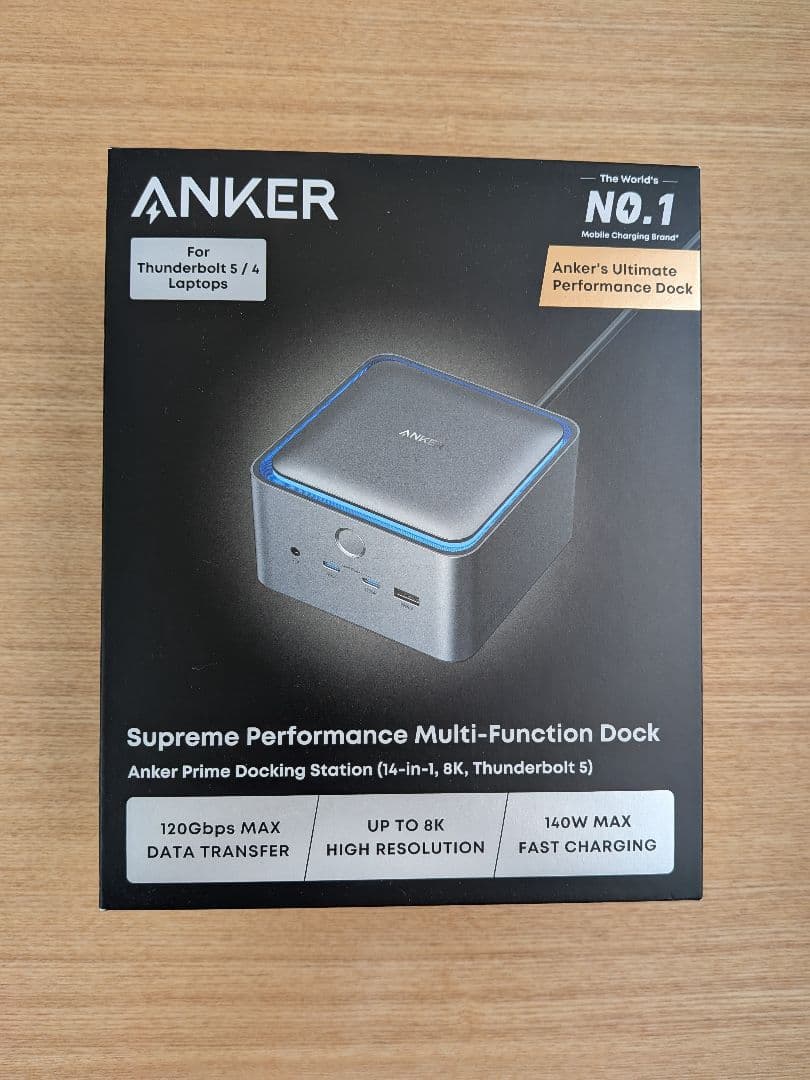 AnkerPrimeドッキングステーション14-in1／Thunderbolt5