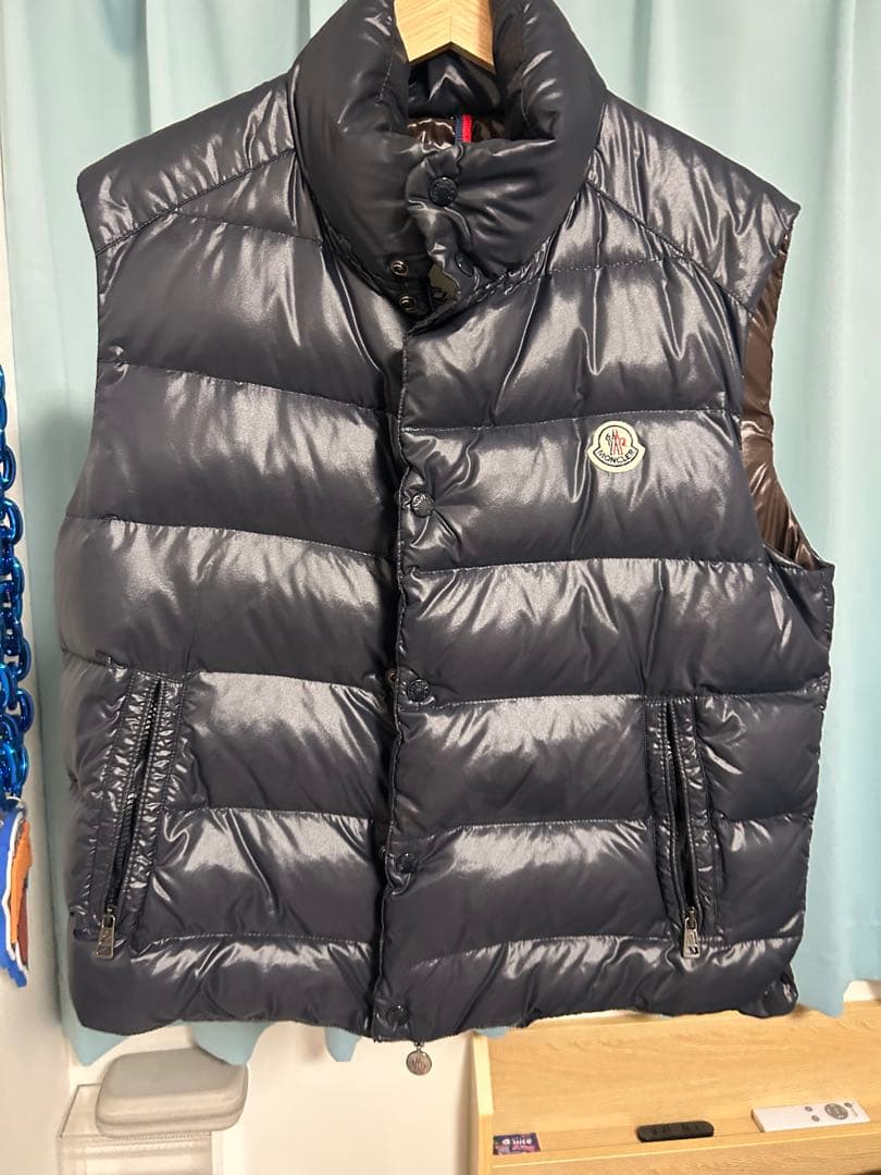 Moncler Tibb モンクレールTibb　ダウンベスト　ネイビー