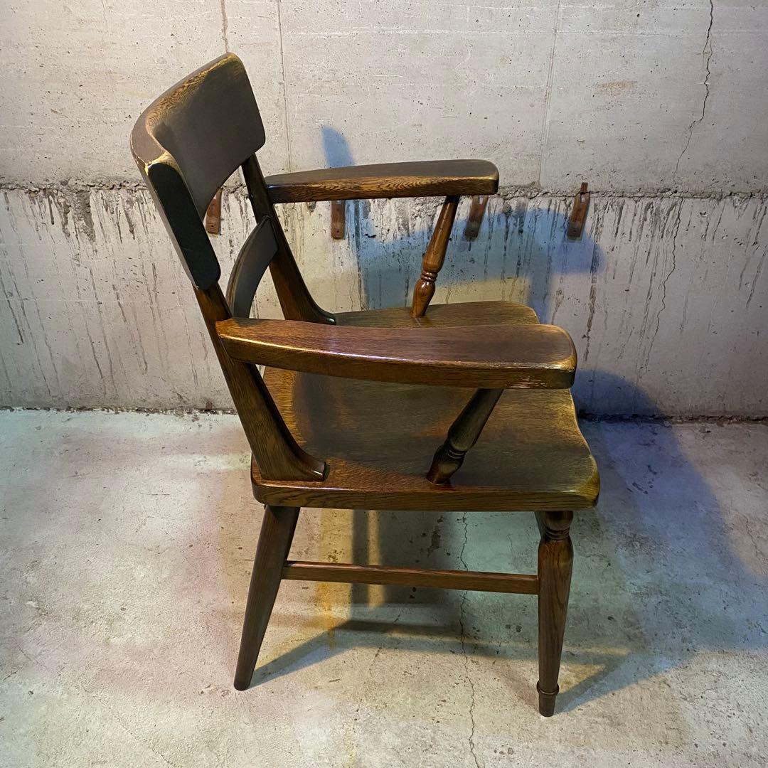 【美品】柏木工 ダイニング アーム　チェア WILDERNESS ウィルダネス④