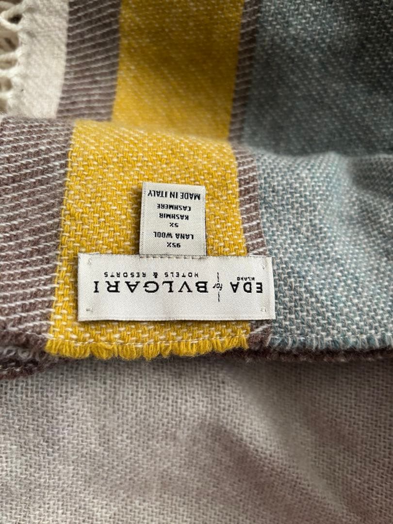 BVLGARIホテル ブランケット 非売品