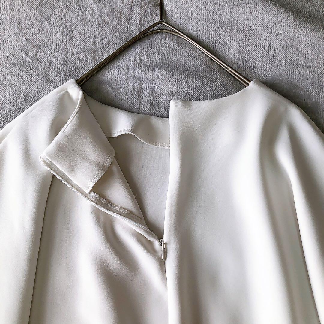 【美品】リヴドロワ ダンボールポンチョプルオーバー ホワイト