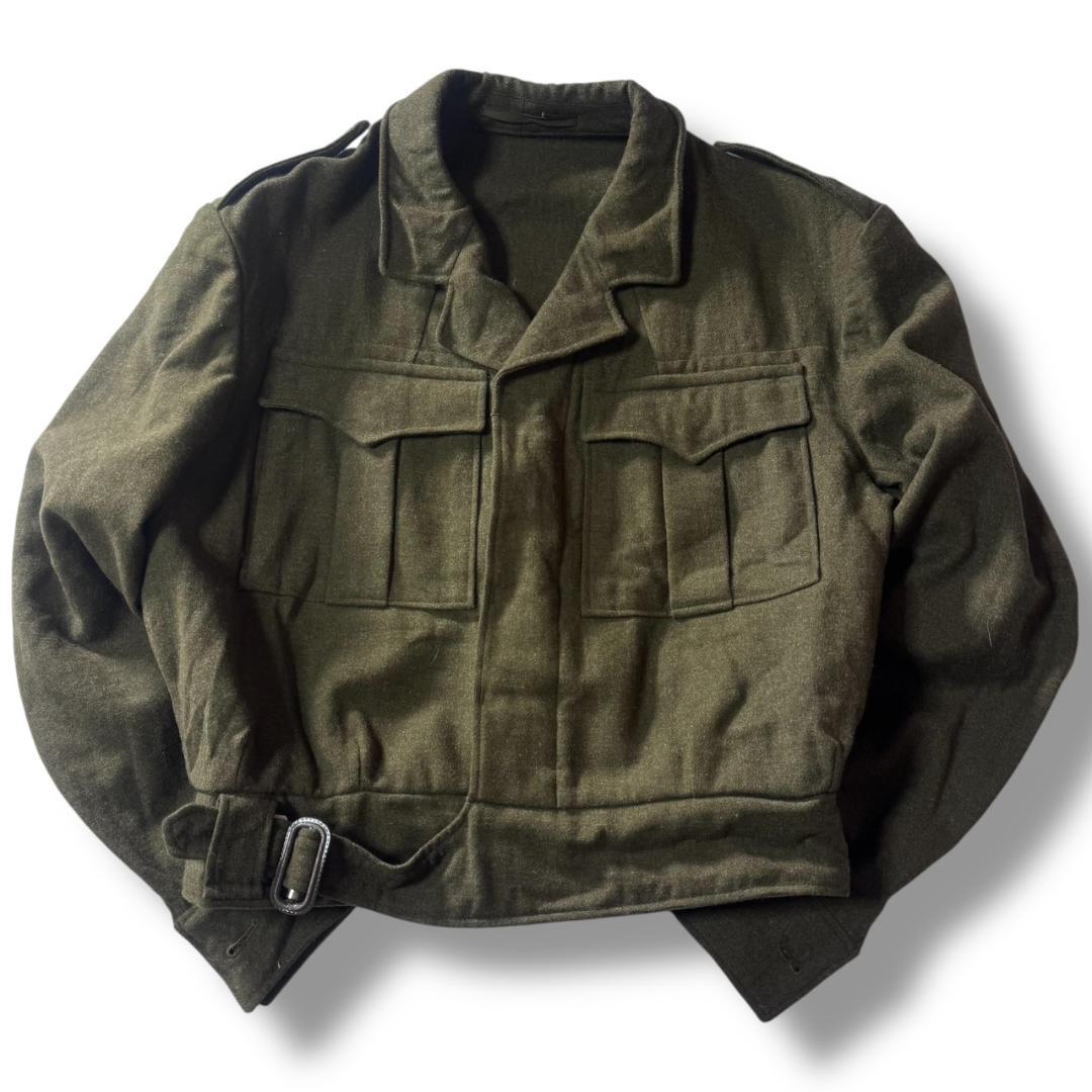 60s ミリタリー ノルウェー軍 バトルドレスジャケット アイクジャケット 北欧