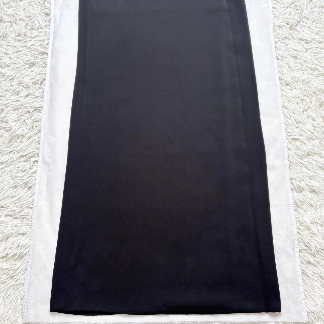 エルメス マルジェラ期 シルク100% ロングハイネックワンピース ノースリーブ