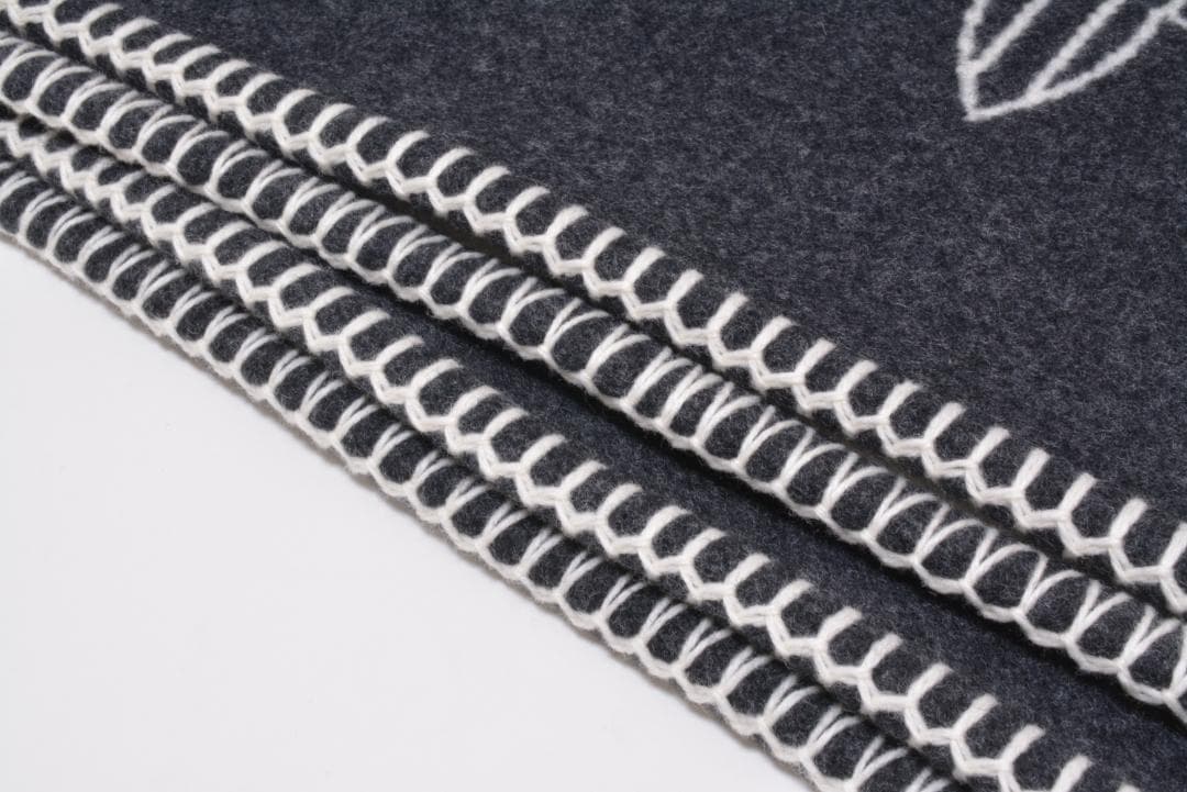 ルイヴィトン ブランケット・モノグラム シャドウ 現行 カシミヤ&ソフトウール