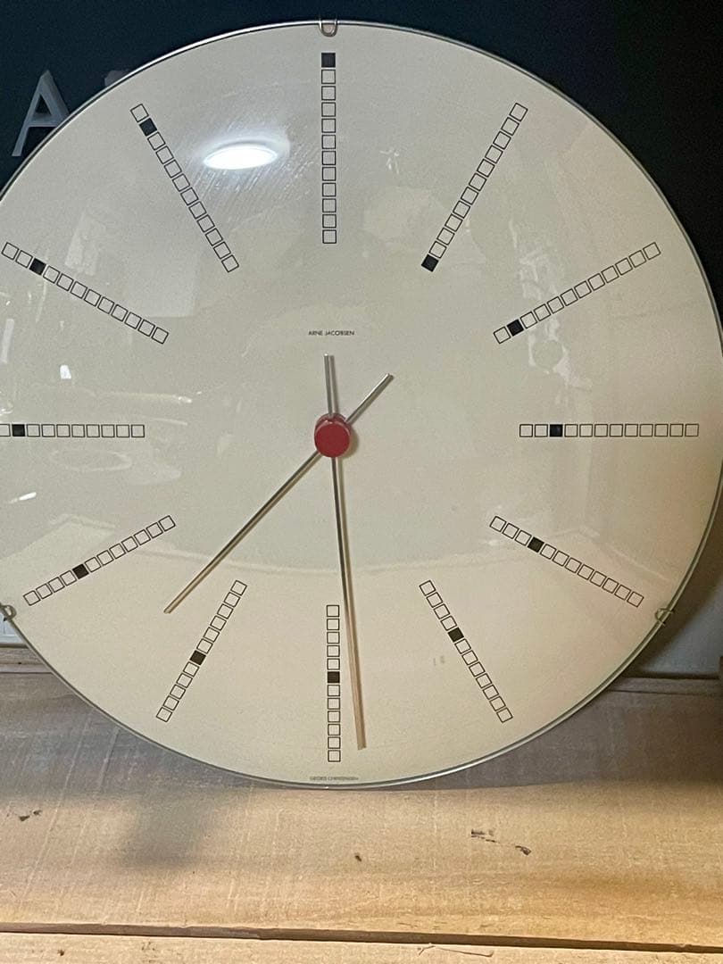 Arne Jacobsen アルネ・ヤコブセン バンカーズ クロック 30cm