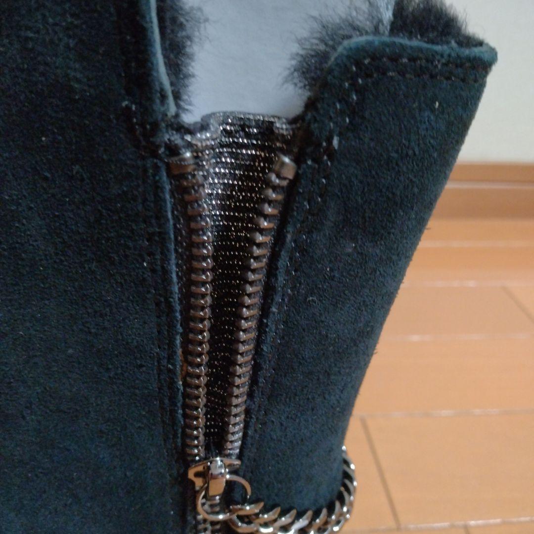 値下げ☆新品・未使用！ UGGアグブラックスエードムートンブーツ