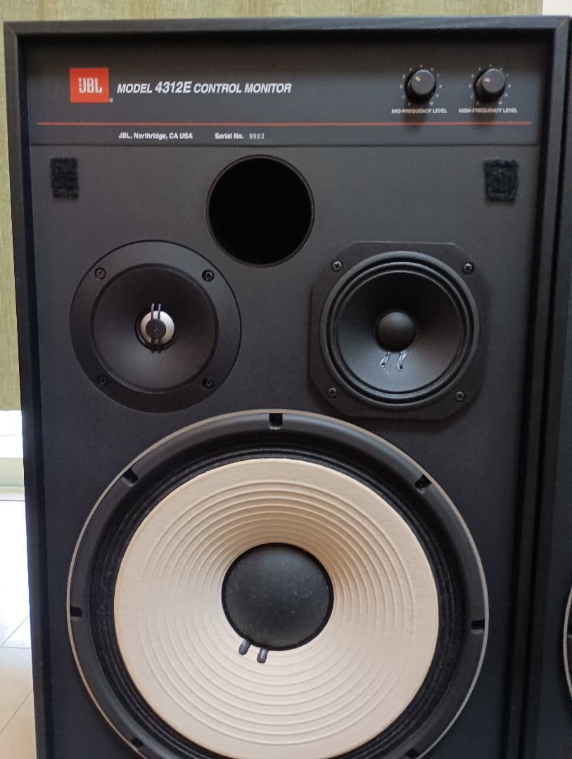 JBL 4312E BK CONTROL MONITOR スピーカー [1本]1