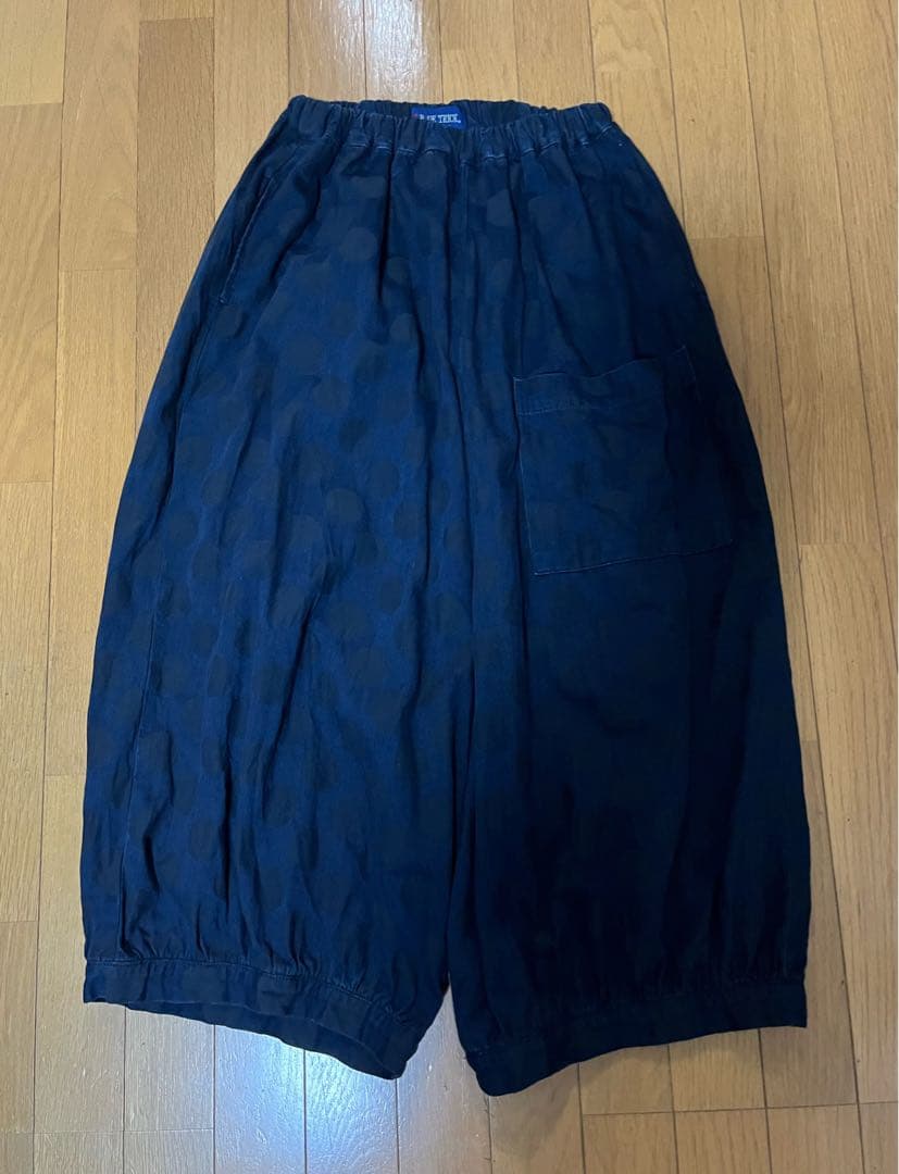 ブルートリックサルエルパンツ　水玉