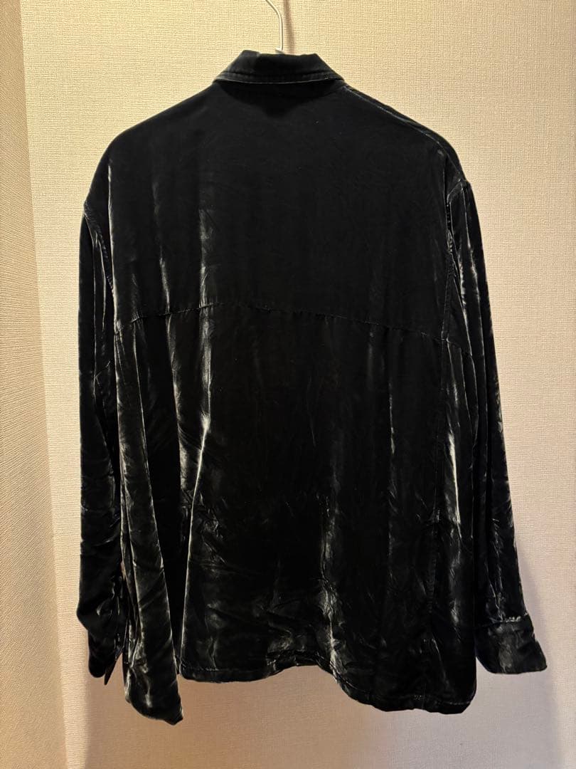 seya セヤ　ベルベット　ベロア　2way ジャケット　ブラウス　深緑