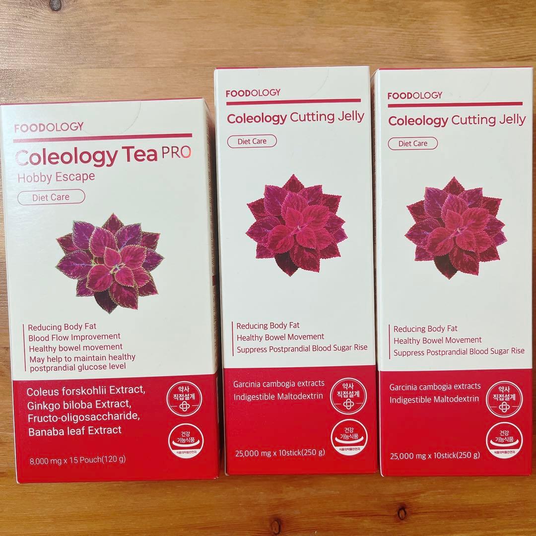 FOODOLOGY フードオロジー コレオロジーゼリー/ティー/ボトル セット