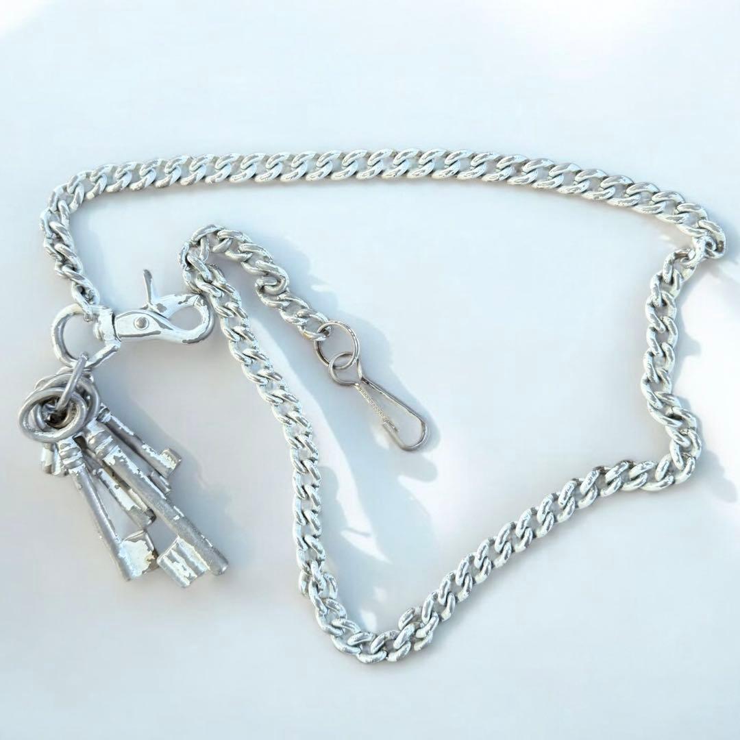 アンダーカバー 2006SS ハガレ加工 4連キー ウォレットチェーン