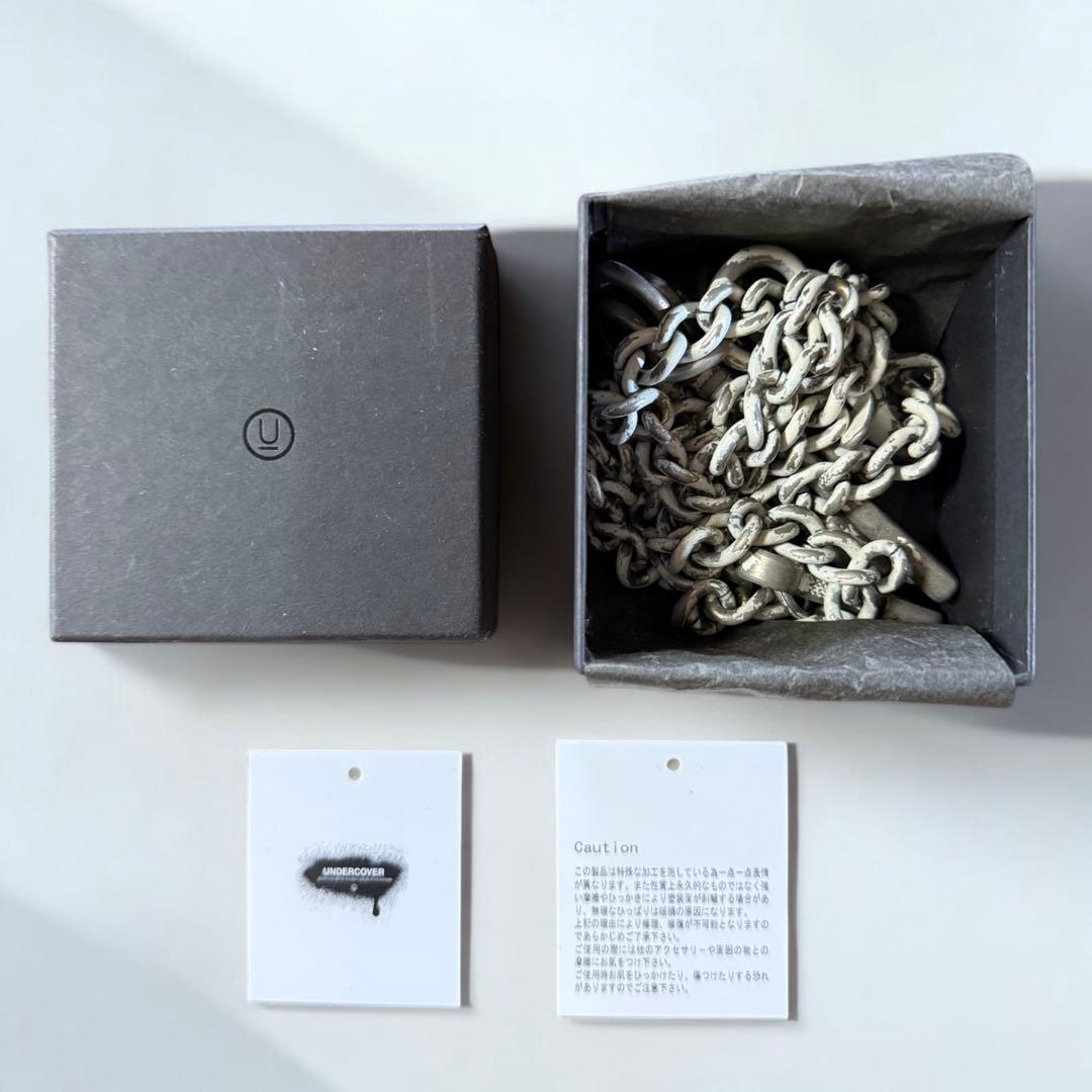 アンダーカバー 2006SS ハガレ加工 4連キー ウォレットチェーン