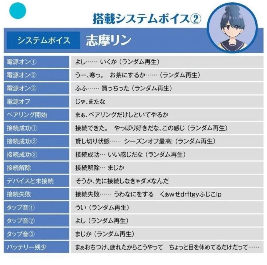 ワイヤレス ヘッドホン セット ゆるキャン 志摩リン 東山奈央 ONKYO