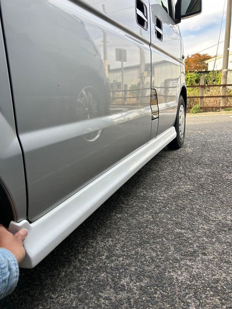 エブリィDA64Vハーフエアロ未装着シルバー