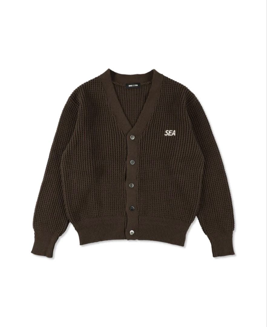 トップス WIND AND SEA Waffle Knit Cardigan