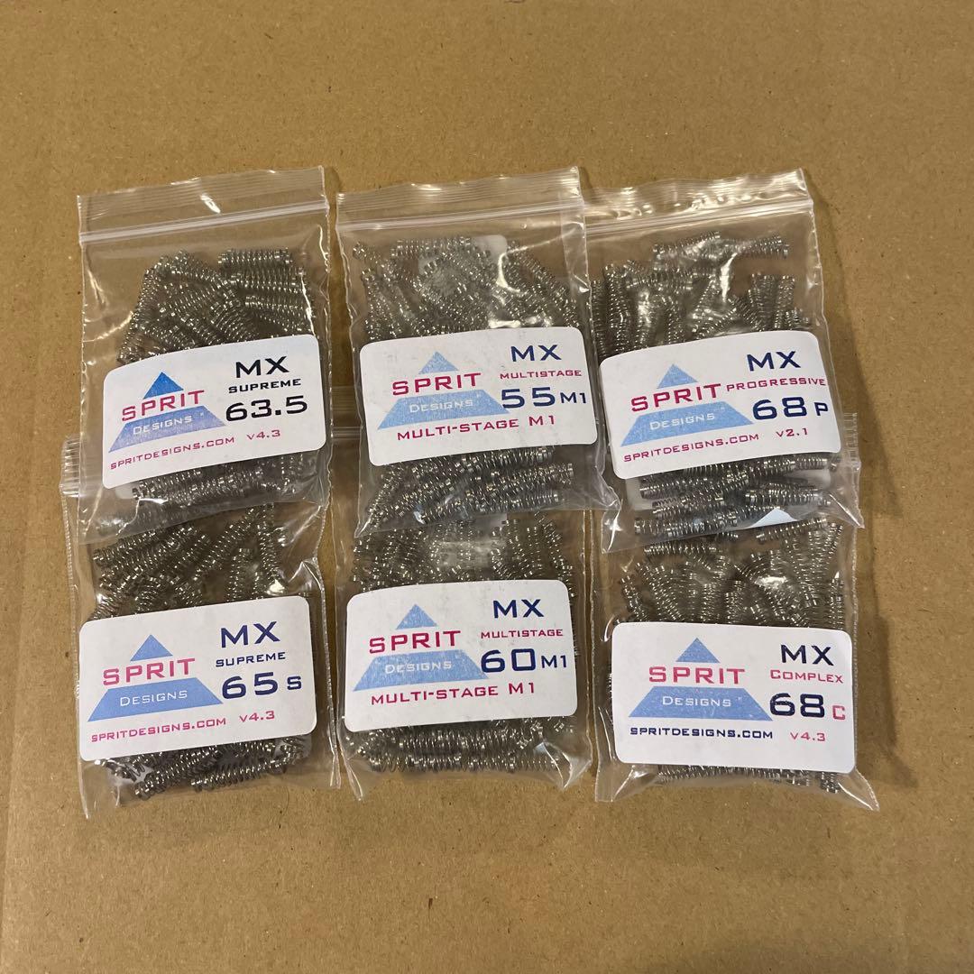 Sprit Designs Spring 6セット 100pcs.