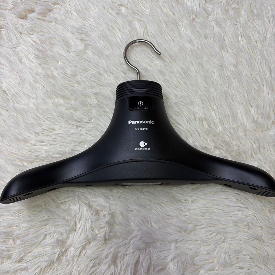 Panasonic 電気脱臭器 MS-DH100-K ブラック 脱臭ハンガー