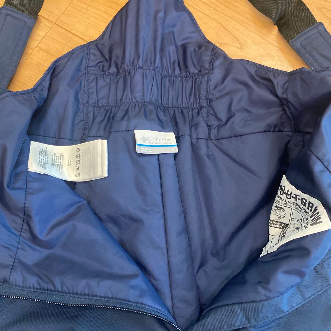 【最終値下げ】☆美品　Columbia スキーウェア　上下セット140〜150