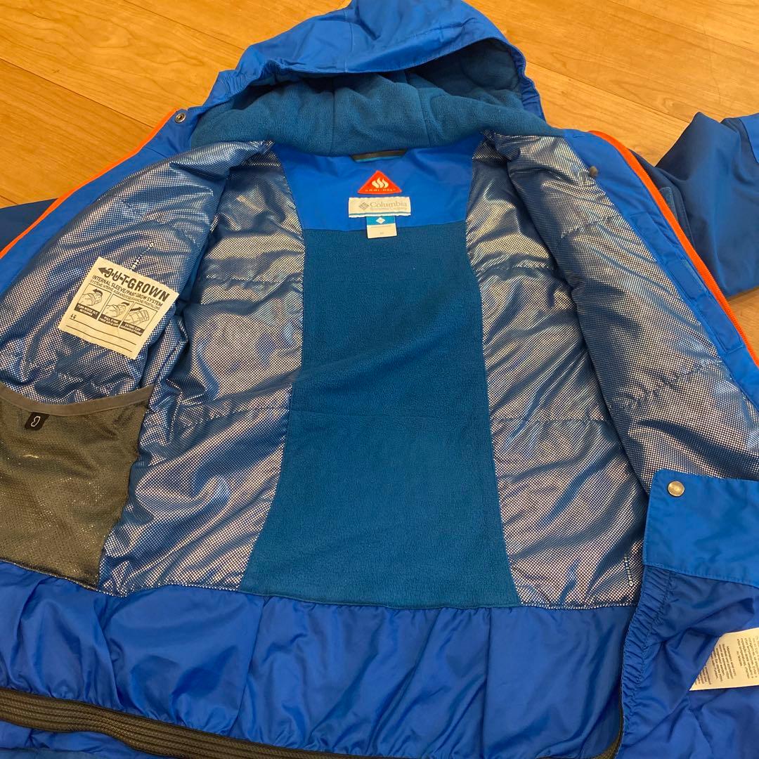 【最終値下げ】☆美品　Columbia スキーウェア　上下セット140〜150