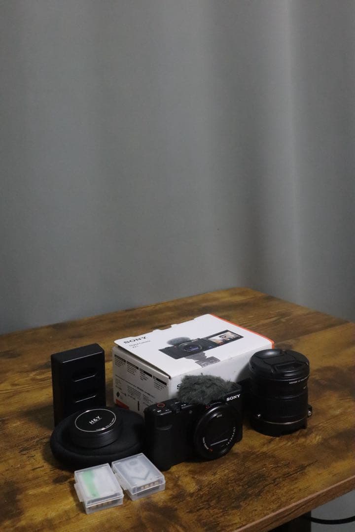 デジタル一眼カメラ　Sony zv-1 広角レンズセット