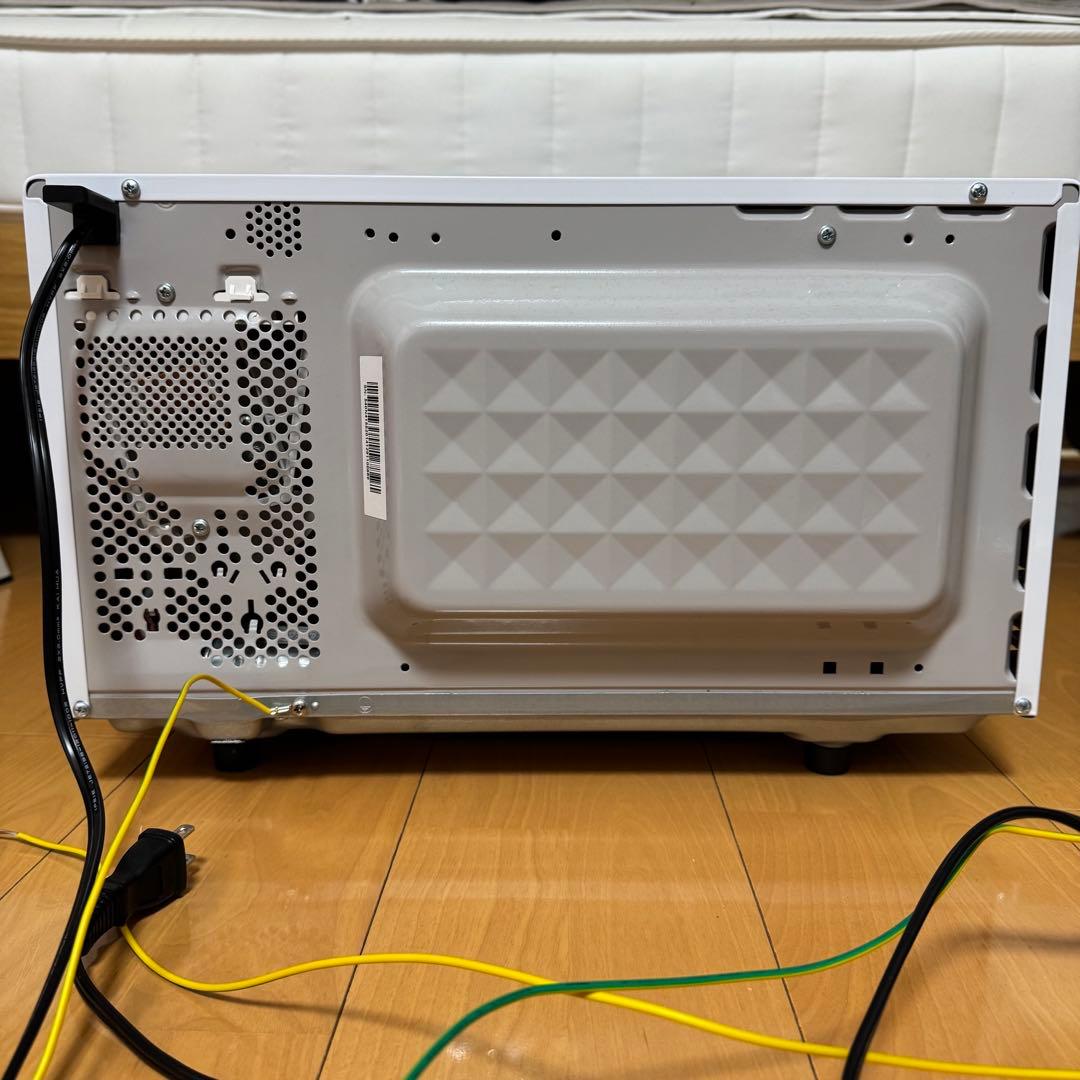 Haier 電子レンジ 2024年製 フラット式 説明書付 たのメル便