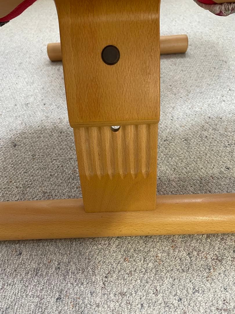 balans Easy 姿勢矯正チェア 赤　バランスイージーチェア