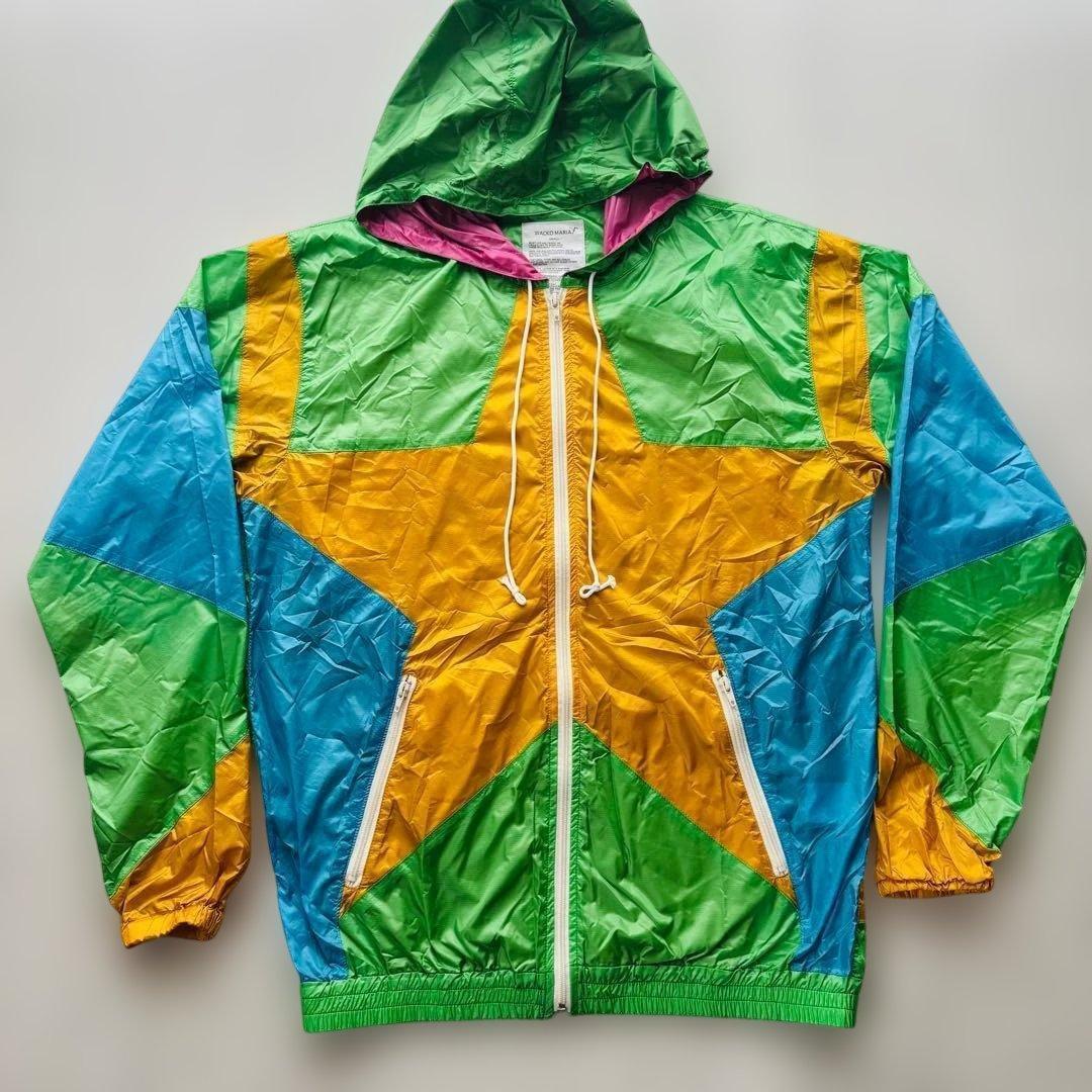 初期アーカイブ】WACKO MARIA ナイロンパーカー 日本製 背面ビッグロゴ