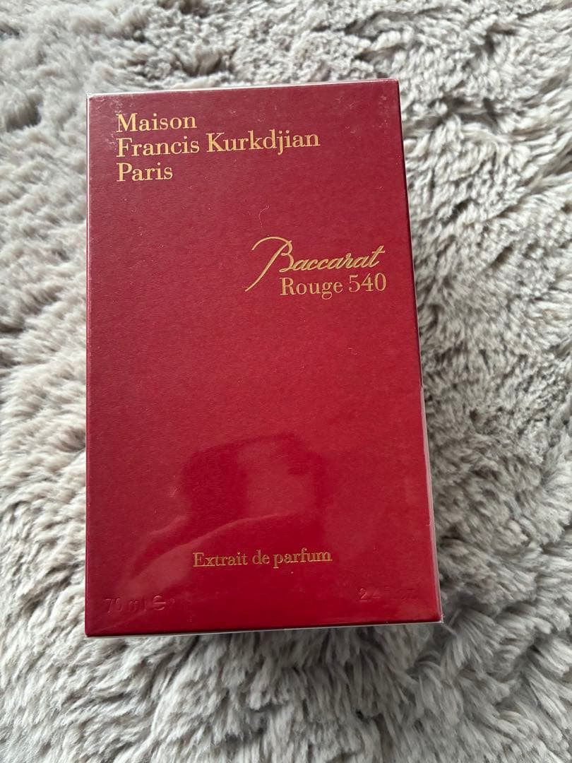 新品未開封　メゾンフランシスクルジァンバカラルージュ540 70ml