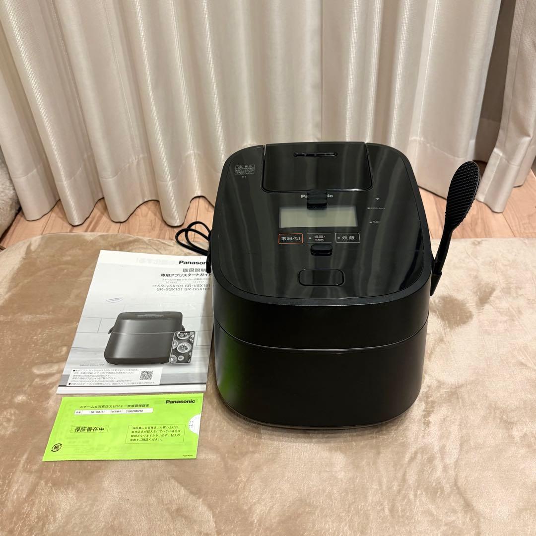 【ねこ】Panasonic 炊飯器 10合　SR-VSX181