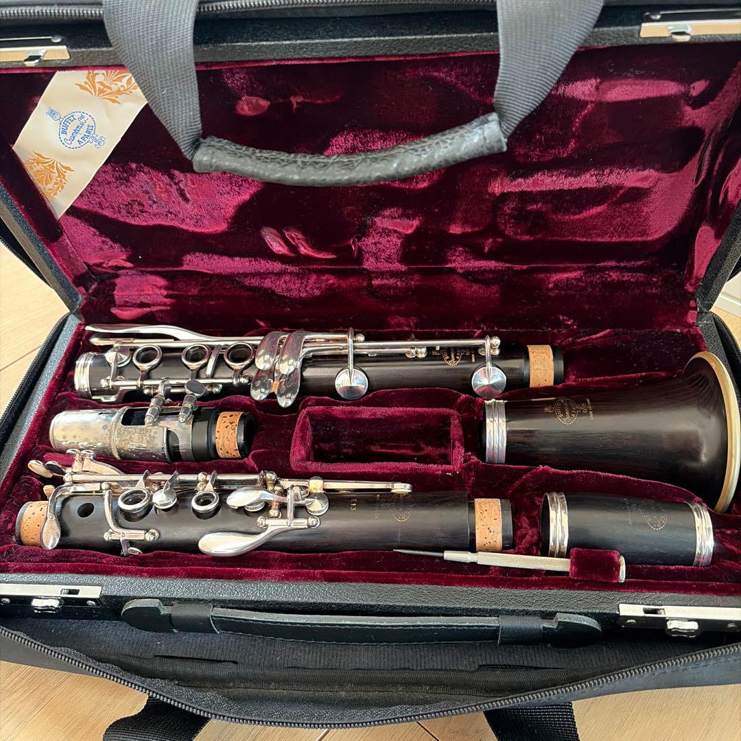 BUFFET CRAMPON E13 本体ケース・リードケース・スタンド入り