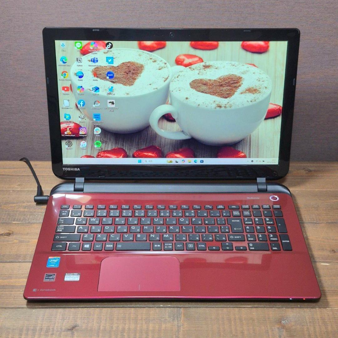 初心者設定済 Windows11ノートパソコン SSD i7 16GB 170