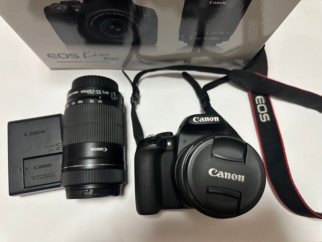 Canon EOS Kiss X10i キャノン　ダブルレンズセット