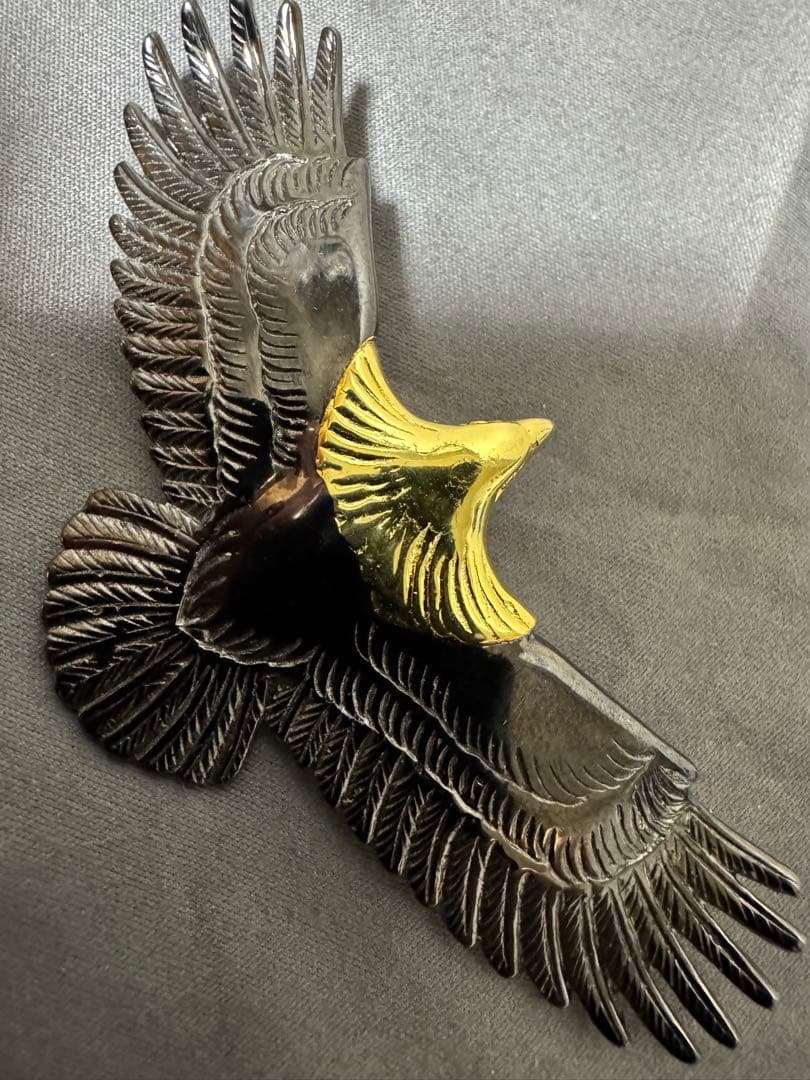 燻　頭金　特大イーグル　黒