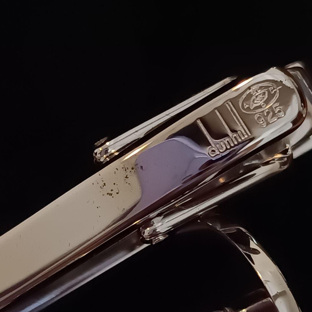 dunhill ダンヒル カフス＆タイピンセット シルバー925 箱付