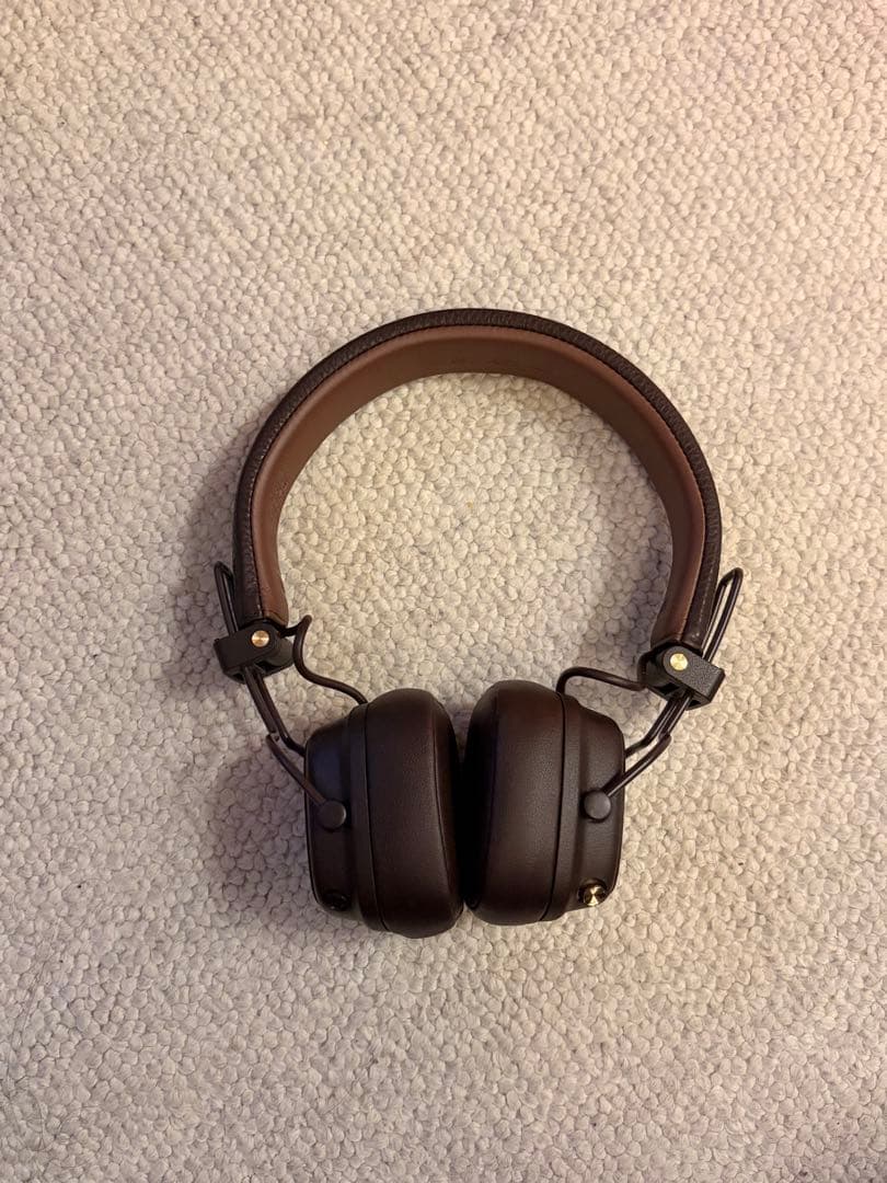 Marshall マーシャル　ヘッドフォン　Major Ⅴ ブラウン　ヘッドホン