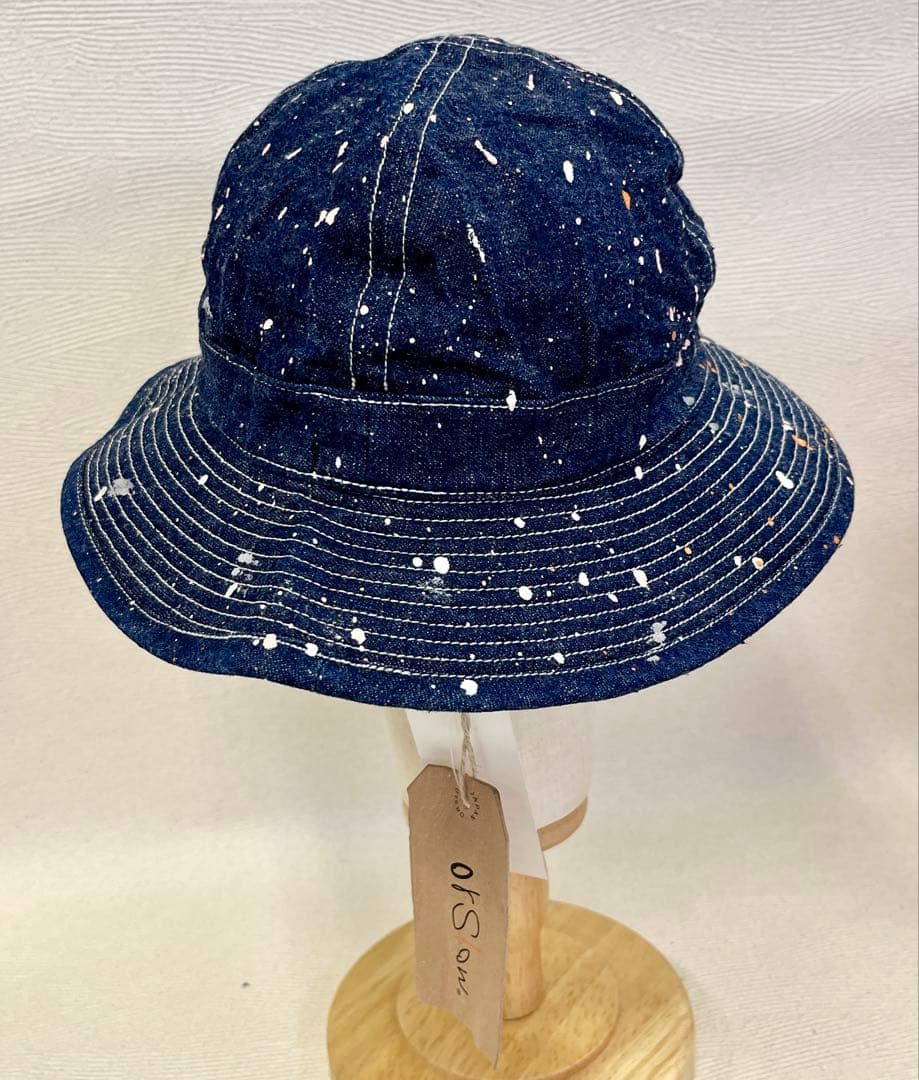 新品 オアスロウ カスタムデニムハット orSlow/ カバーオールペインター