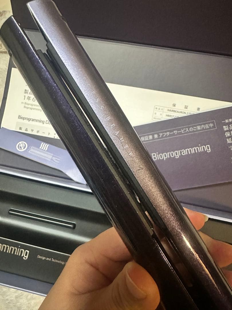 レプロナイザーBioprogramming ヘアアイロン ストレート27D