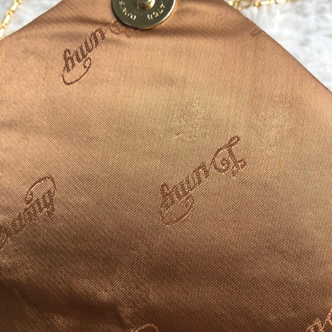 lumy はしもと ビーズ チェーンバック ショルダーバック　皇室御用達 貴重