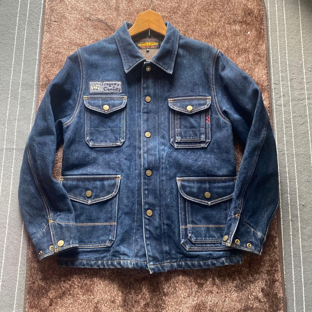 IRON HEART 21ozデニム　ハンティングジャケット　レア品