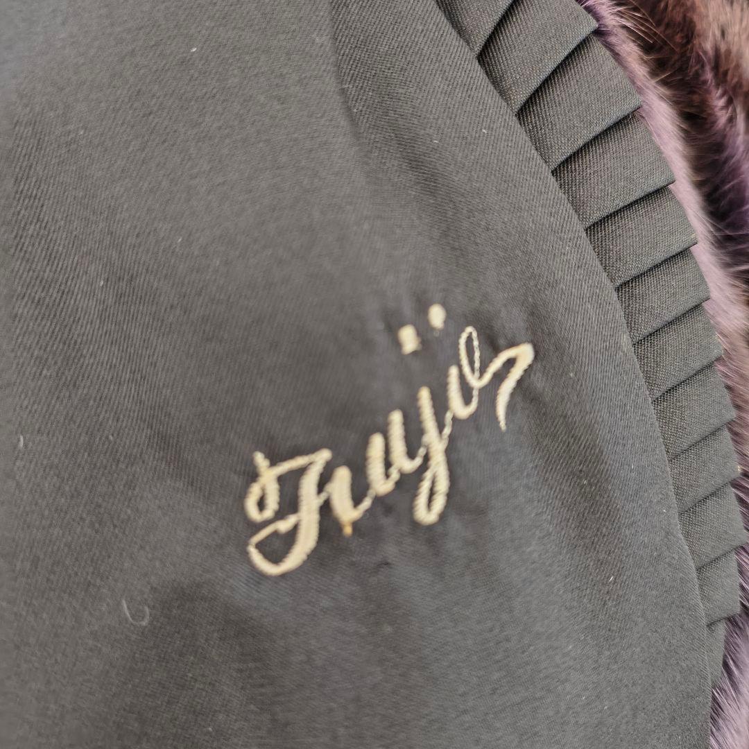 ケンゾー ロリス オーバーサイズ ファーコート パープル